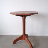 Wooden tripode healing - octagonal plateau - 1940s