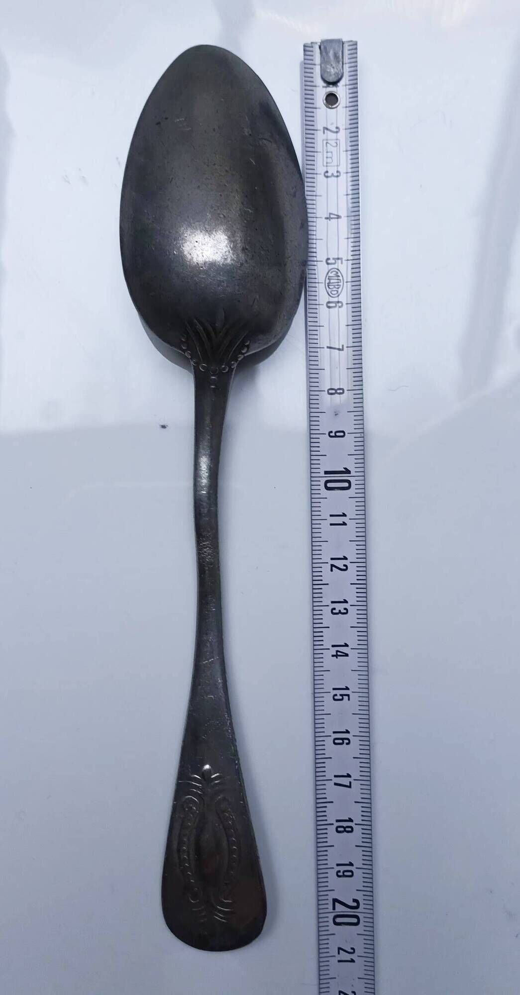 3 antique stew spoons from the 18th century