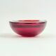 Murano glass Sommerso ashtrays from the mid-century by F. Poli for Seguso