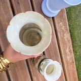Enamelled vases