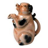 Porcelain pig teapot