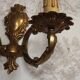 Vintage French Traditional Style Bronze Double Wall Light 5351
