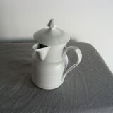 Apilco white porcelain chocolate pot