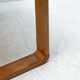 Table basse beechwood Tchécoslovaquie années 1970