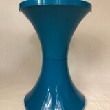 Tam-Tam stool signed blue green