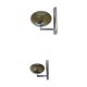 Pair of wall lamps by Maison Sciolari 1970