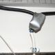 Ceiling lamp indus 2 large spots with a lampshade reflector aluminum