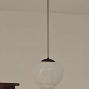 Czechoslovak opaline and Bakelite Bauhaus suspension