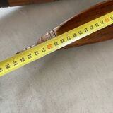 Set of 3 wooden canoes