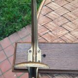 Wall coat rack with 5 hooks