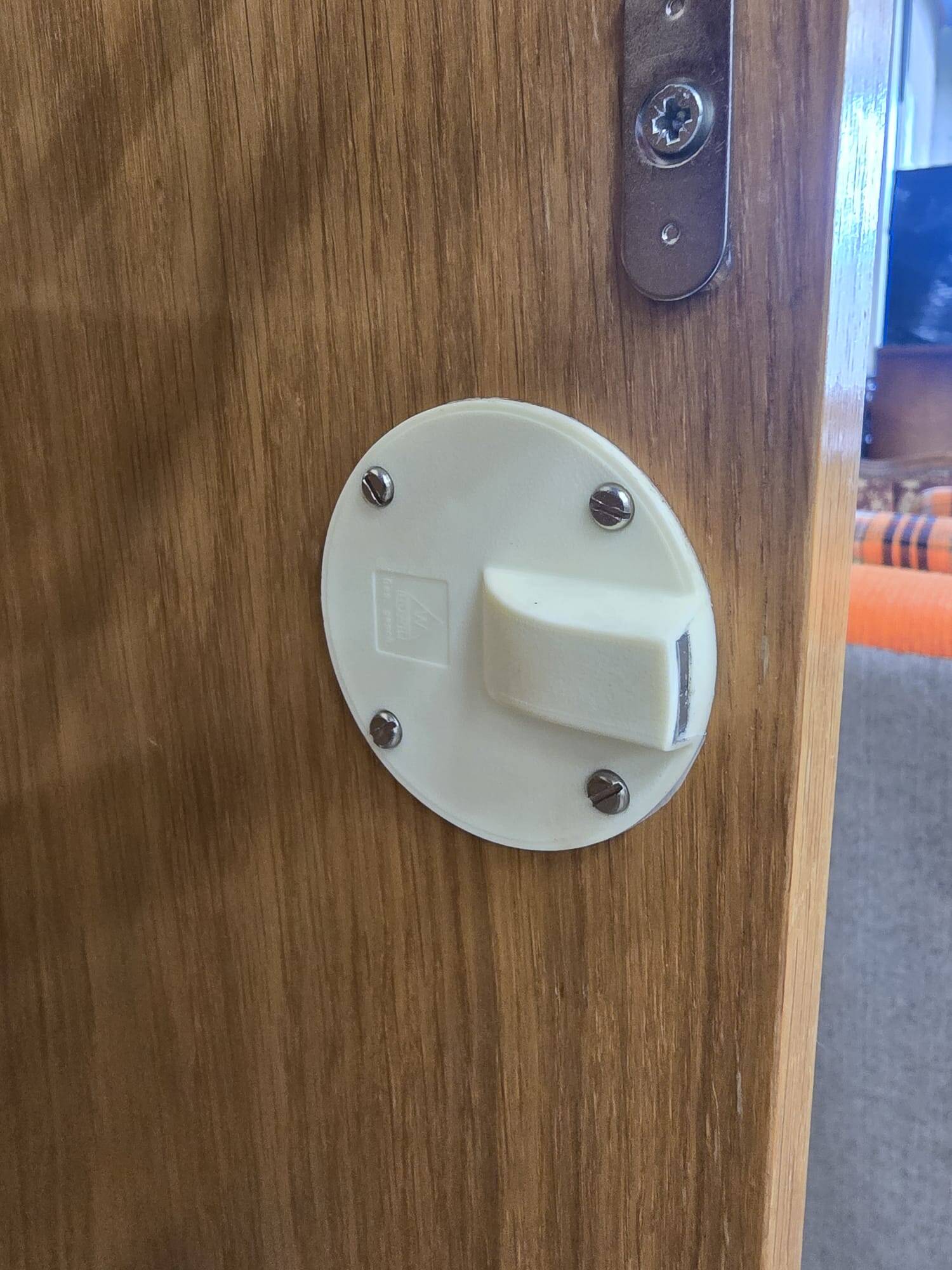 XL vintage mid-height wardrobe with brutalist accents