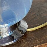 Suspension en verre et métal Art Déco