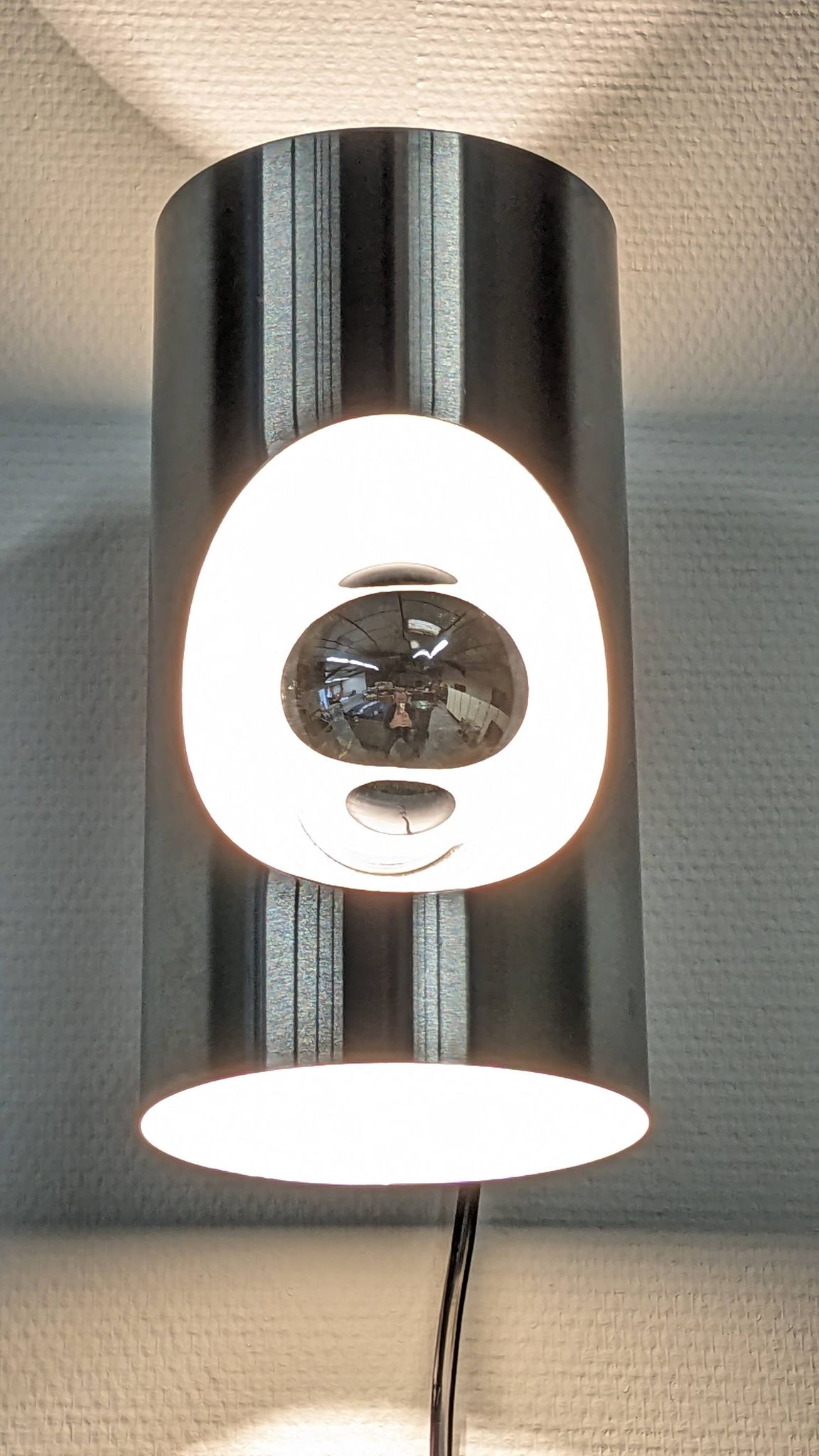 Pairs of Space age wall lights by Oxar France from the 60s/70s