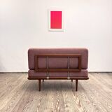 Danish Mid-Century 2-Seat Sofa, Minerva Series by Peter Hvidt and Orla Mølgaard Nielsen, France & So