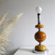 Pied de lampe boule 1970s