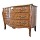 Commode en bois vintage de style Louis XV