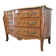 Commode en bois vintage de style Louis XV
