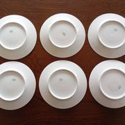 12 assiettes à dessert Descotte Reboisson & Barranger (D.R.B.) Limoges
