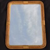 Mirror rectangle rattan 1960 61x81cm