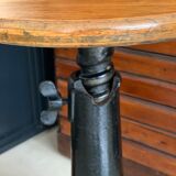 Old industrial stool Singer