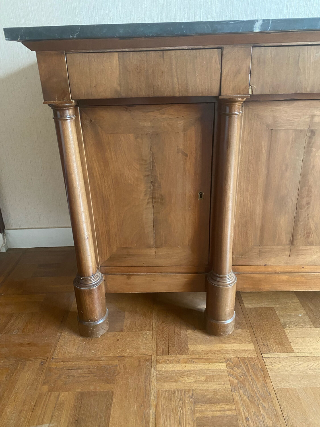Enfilade Empire period and not style. No shipping.