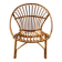 Vintage rattan armchair