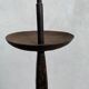 Lampadaire bougeoir fer forgé brutalismes