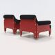 Rare Set of 2 ‘t Spectrum ‘SZ85’ Lounge Chairs by Jan Pieter Berghoef 1960s