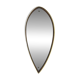 Scandinavian rosewood mirror, 84x42cm, Sweden, 1950