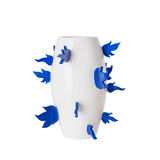 Vase à flamme bleue