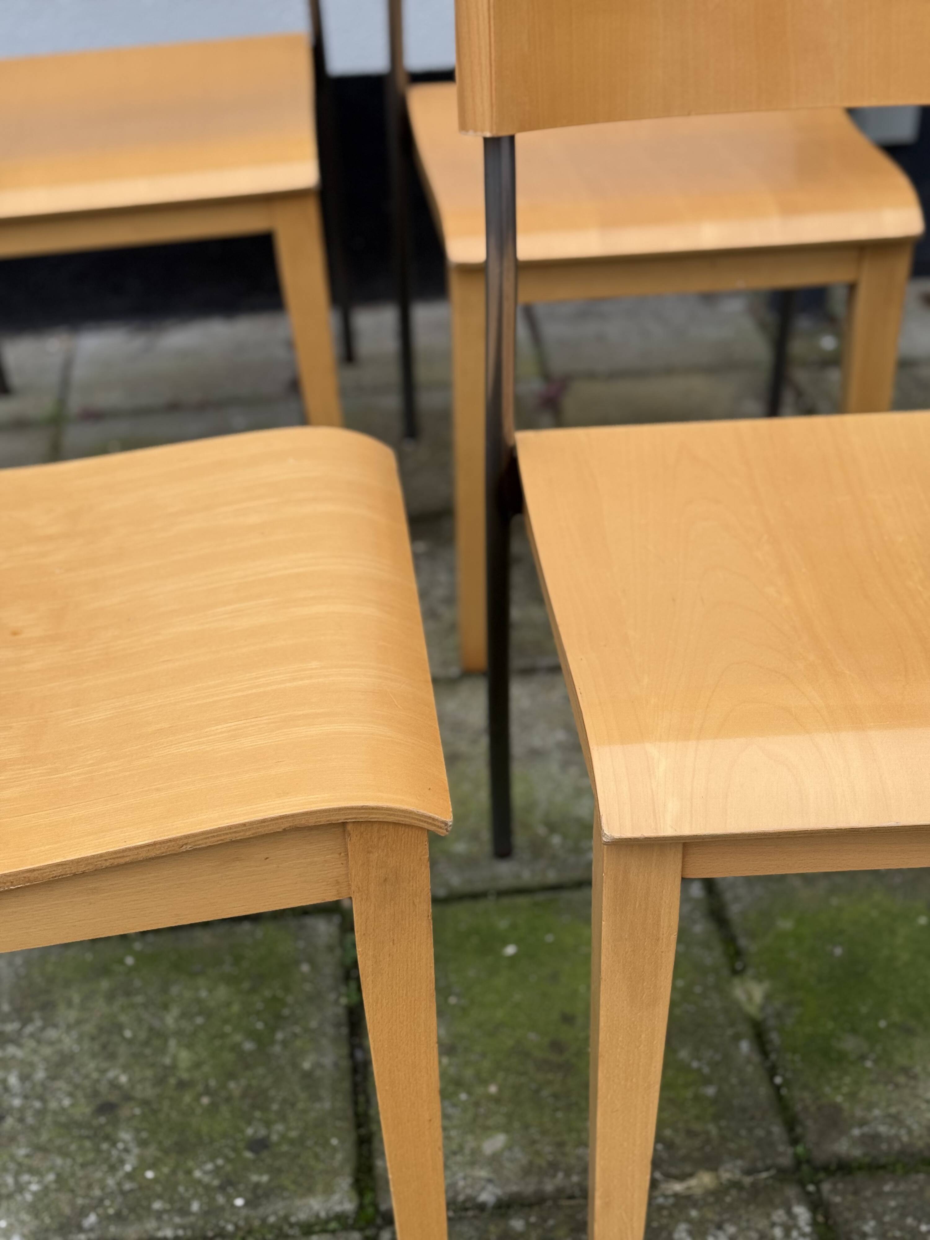 4x Ikea Nordisk Chairs by Tina Christensen