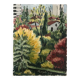 Small oil on Isorel "Flowering view"