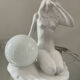 Vintage ceramic lamp from the 70s-80s