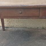 Children's oak desk, 1 drawer