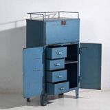 Vintage industrial-style metal cabinet (c.1950)