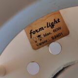 Nice medium-sized hanging lamp from Danish Form-Light 1980s.