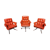 3 armchairs Raphael Raffel apelbaum
