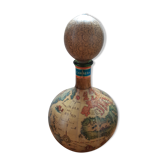 Ancienne bouteille mappemonde