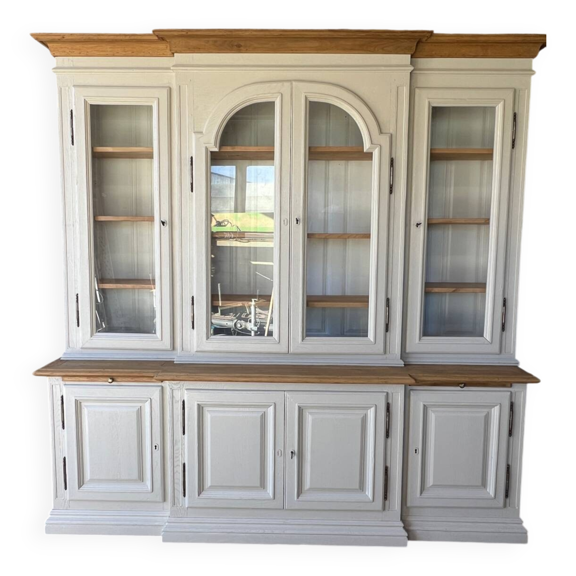 Glass sideboard