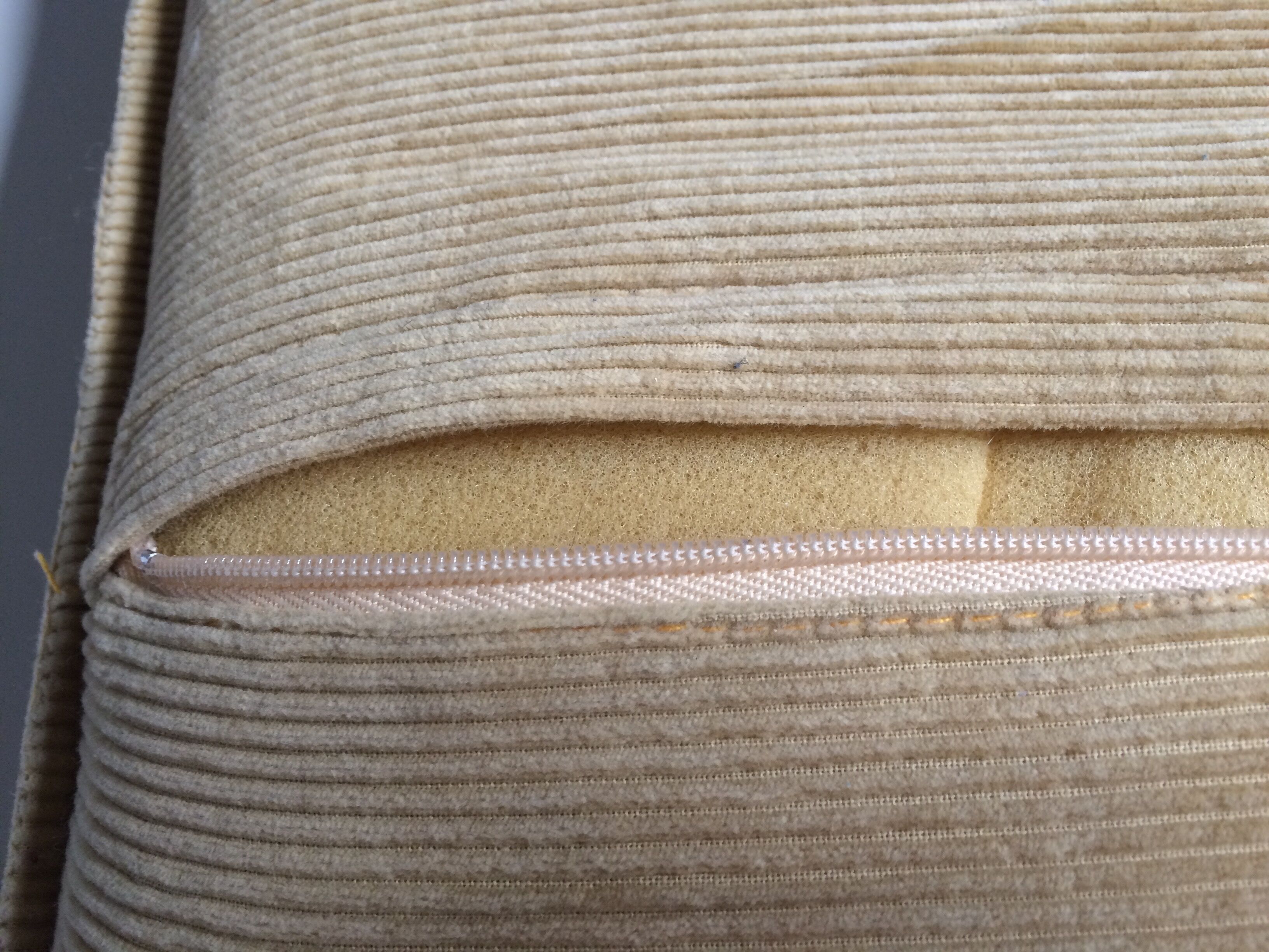 Vintage velvet cushion