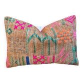 Handmade cushion cover in Berber wool: Moroccan Kilim cushion