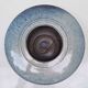 Flat ceramic vase by Nadia and Alain Pinel
