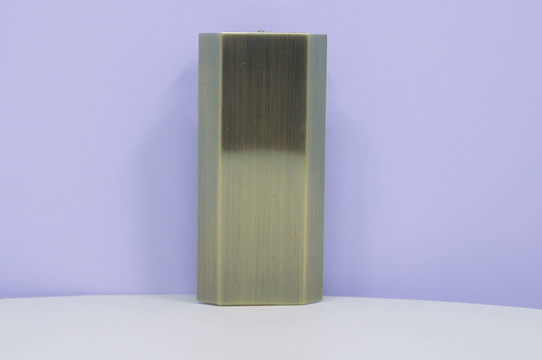 vintage brushed gold wall lamp by Massive