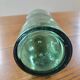 Vintage glass bottle l'Idéale with porcelain stopper