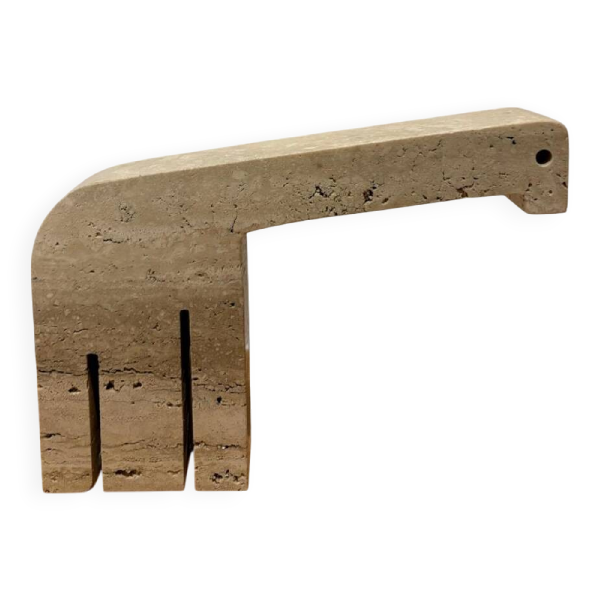 Travertine giraffe, Fratelli Mannelli, Italy, 1970s