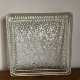 Thick glass storage tray