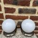 Pairs of vintage wall lights