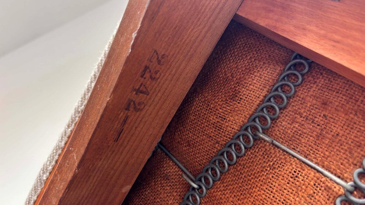 Fauteuil danois vintage