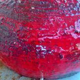 Ceramic lamp and teak by Krosselbach 1970