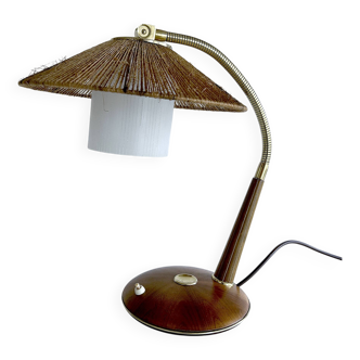 Vintage Scandinavian Lamp, Teak